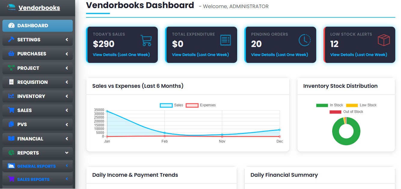 Dashboard Preview