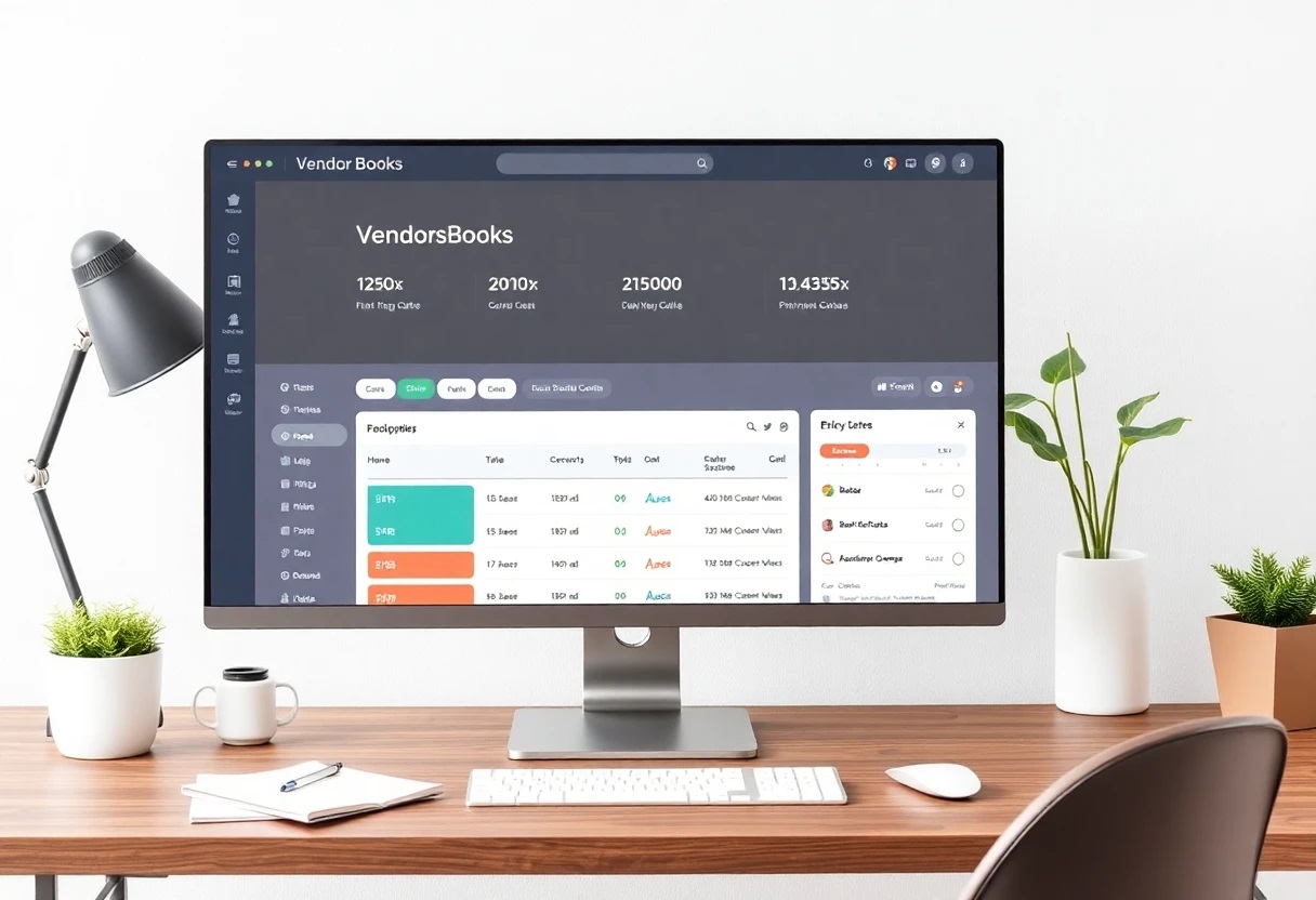 VendorBooks Dashboard